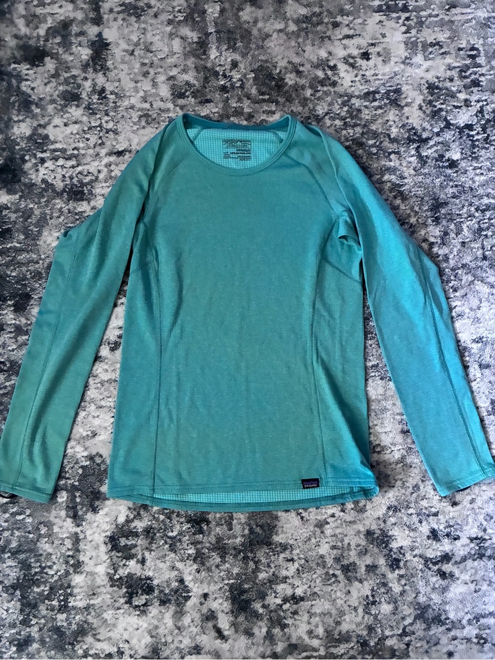 Patagonia Womens Long-Sleeve Top - Teal